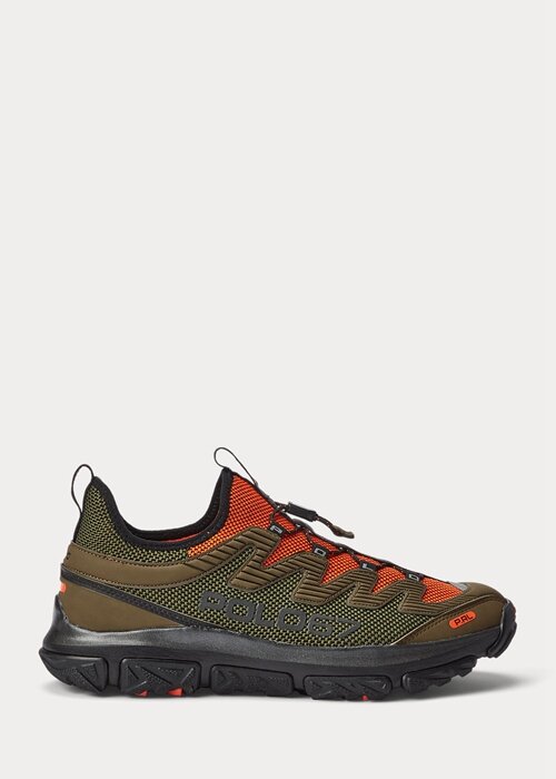 Olive Pánské tenisky Ralph Lauren Adventure 300LT Olive Pánské tenisky Ralph Lauren Adventure 300LT
