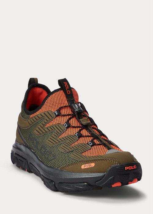 Olive Pánské tenisky Ralph Lauren Adventure 300LT Olive Pánské tenisky Ralph Lauren Adventure 300LT