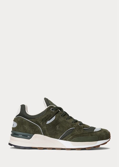 Olive Pánské tenisky Ralph Lauren Trackster 200 Olive Pánské tenisky Ralph Lauren Trackster 200