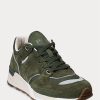 Olive Pánské tenisky Ralph Lauren Trackster 200 Olive Pánské tenisky Ralph Lauren Trackster 200