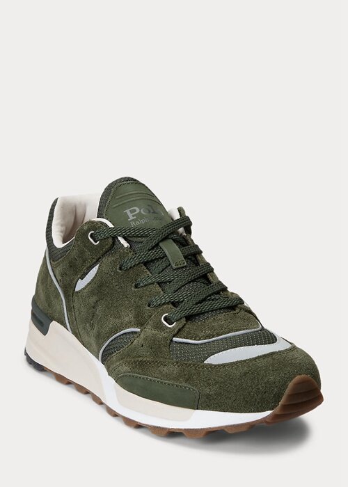 Olive Pánské tenisky Ralph Lauren Trackster 200 Olive Pánské tenisky Ralph Lauren Trackster 200