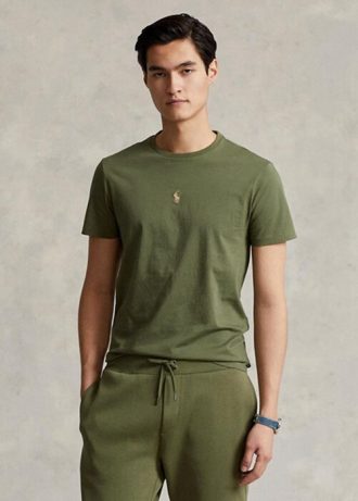 olive pnsk trika slim fit crewneck ralph lauren custom 1 1 330x461 - Olive P&aacute;nsk&aacute; trička Slim Fit Crewneck Ralph Lauren Custom