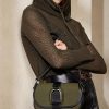 Olive Women’s Ralph Lauren Canvas & Tašky přes rameno Welington z telecí kůže