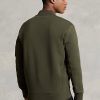 Olivové pánské bundy Ralph Lauren Double-Knit Bomber Olivové pánské bundy Ralph Lauren Double-Knit Bomber