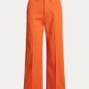Oranžové dámské široké kalhoty Ralph Lauren Chino Oranžové dámské široké kalhoty Ralph Lauren Chino