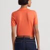 Oranžová dámská polokošile Ralph Lauren Jersey Jersey