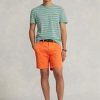 Oranžové pánské šortky Ralph Lauren Stretch Straight Fit Chino Oranžové pánské šortky Ralph Lauren Stretch Straight Fit Chino