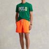 Oranžové pánské šortky Ralph Lauren Traveler Swimming Trunk