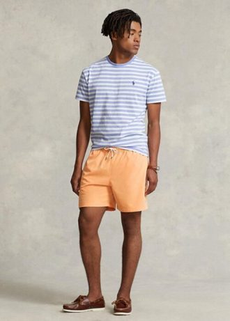 Oranžové pánské šortky Ralph Lauren Traveler Swimming Trunk
