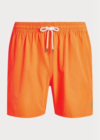 Oranžové pánské šortky Ralph Lauren Traveler Swimming Trunk
