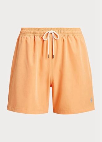 Oranžové pánské šortky Ralph Lauren Traveler Swimming Trunk
