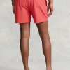 Oranžové pánské šortky Ralph Lauren Traveler Swimming Trunk Oranžové pánské šortky Ralph Lauren Traveler Swimming Trunk