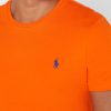 Oranžová pánská trička Ralph Lauren Essential Crew Neck Oranžová pánská trička Ralph Lauren Essential Crew Neck
