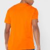 Oranžová pánská trička Ralph Lauren Logo Crew Neck Oranžová pánská trička Ralph Lauren Logo Crew Neck