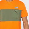 Oranžová pánská trička Ralph Lauren Logo Crew Neck Oranžová pánská trička Ralph Lauren Logo Crew Neck