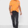Oranžové pánské základní polokošile Ralph Lauren Oranžové pánské základní polokošile Ralph Lauren