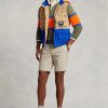 Pánské khaki šortky Ralph Lauren Stretch Straight Fit Chino Pánské khaki šortky Ralph Lauren Stretch Straight Fit Chino