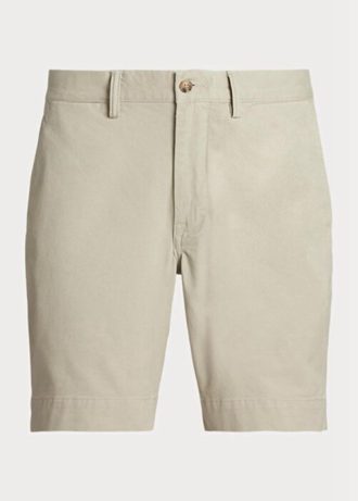 Pánské khaki šortky Ralph Lauren Stretch Straight Fit Chino
