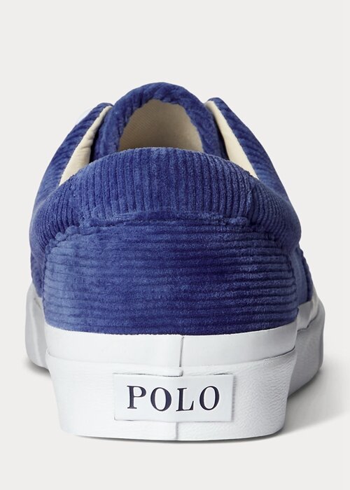 Pánské manšestrové tenisky Royal Navy Ralph Lauren Keaton Pánské manšestrové tenisky Royal Navy Ralph Lauren Keaton