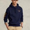 Černá pánská mikina s logem Ralph Lauren Černá pánská mikina s logem Ralph Lauren