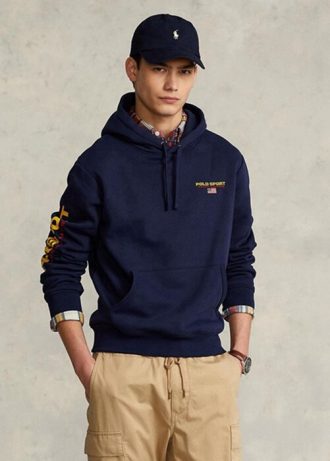 Černá pánská mikina s logem Ralph Lauren