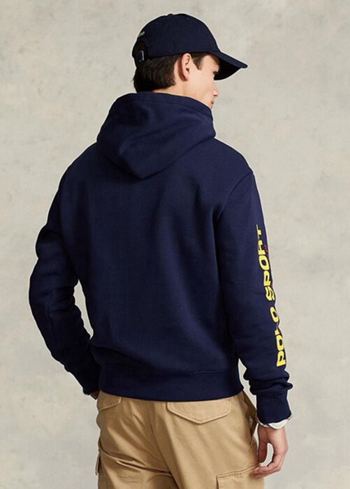 Černá pánská mikina s logem Ralph Lauren Černá pánská mikina s logem Ralph Lauren