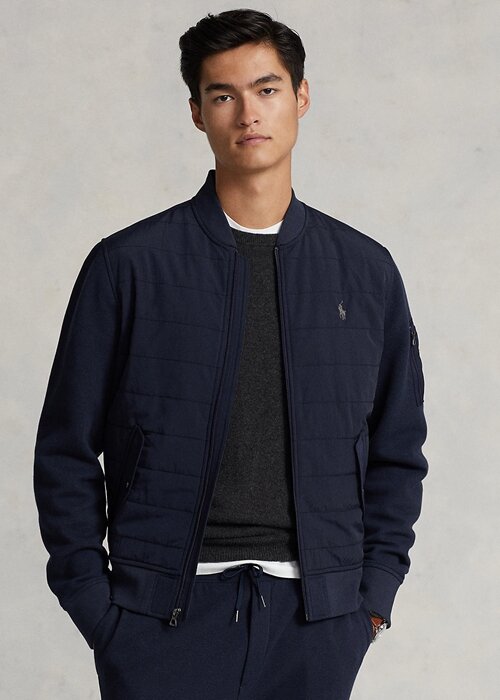 Pánské námořnické bundy Ralph Lauren Hybrid Bomber Pánské námořnické bundy Ralph Lauren Hybrid Bomber