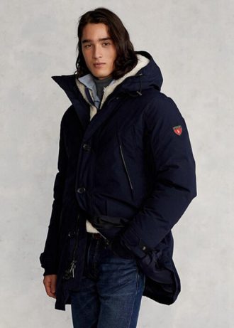 Pánské námořnické bundy Ralph Lauren s voděodpudivou péřovou bundou Pánské námořnické bundy Ralph Lauren s voděodpudivou péřovou bundou