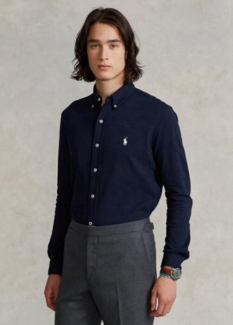 Pánské námořnické košile Ralph Lauren z lehké síťoviny Pánské námořnické košile Ralph Lauren z lehké síťoviny