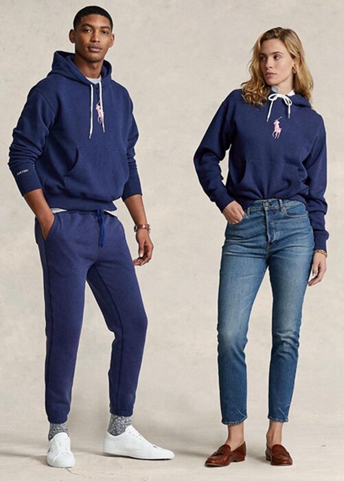 Pánská námořnická mikina Ralph Lauren Pink PonyPink Pony Fleece Pánská námořnická mikina Ralph Lauren Pink PonyPink Pony Fleece