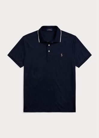 Pánské námořnické polokošile Slim Fit Birdseye na zakázku Ralph Lauren Pánské námořnické polokošile Slim Fit Birdseye na zakázku Ralph Lauren