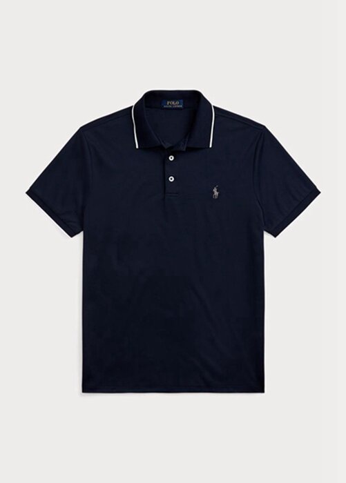 Pánské námořnické polokošile Slim Fit Birdseye na zakázku Ralph Lauren Pánské námořnické polokošile Slim Fit Birdseye na zakázku Ralph Lauren