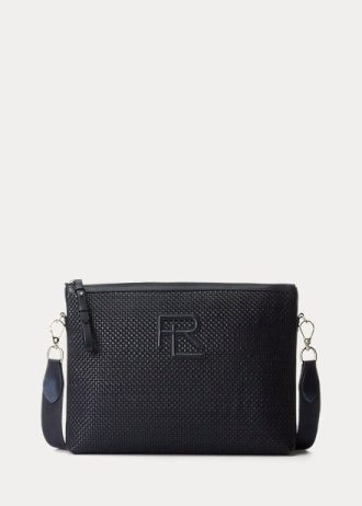 Pánské námořnické tašky Ralph Lauren z tkané telecí kůže