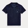 Pánské námořnické triko Slim Fit Terry Polo na zakázku Ralph Lauren Pánské námořnické triko Slim Fit Terry Polo na zakázku Ralph Lauren