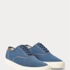 Pánské plátěné tenisky Royal Blue Ralph Lauren Pánské plátěné tenisky Royal Blue Ralph Lauren