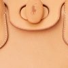 Přírodní dámské brašny Vachetta střední Bellport s hřebínky Ralph Lauren