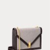 Přírodní/tabákové dámské Ralph Lauren Polo ID Plátěná obálka Řetízkové kabelky Crossbody Přírodní/tabákové dámské Ralph Lauren Polo ID Plátěná obálka Řetízkové kabelky Crossbody