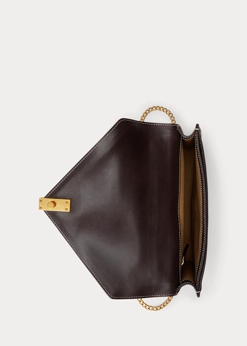 Přírodní/tabákové dámské Ralph Lauren Polo ID Plátěná obálka Řetízkové kabelky Crossbody Přírodní/tabákové dámské Ralph Lauren Polo ID Plátěná obálka Řetízkové kabelky Crossbody