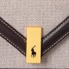 Přírodní/tabákové dámské Ralph Lauren Polo ID Plátěná obálka Řetízkové kabelky Crossbody Přírodní/tabákové dámské Ralph Lauren Polo ID Plátěná obálka Řetízkové kabelky Crossbody