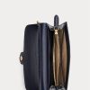 Rafinované dámské crossbody kabelky Ralph Lauren z embosované kůže Medium Adair Rafinované dámské crossbody kabelky Ralph Lauren z embosované kůže Medium Adair