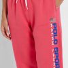 Růžové dámské kotníkové tepláky Ralph Lauren s vysokým pasem Růžové dámské kotníkové tepláky Ralph Lauren s vysokým pasem