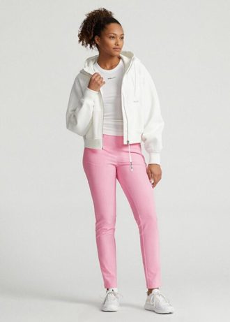 Růžové dámské sportovní kalhoty Ralph Lauren GolfStretch