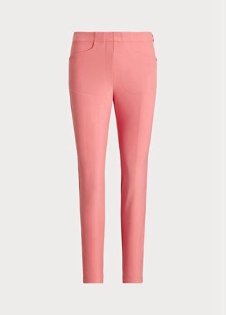 Růžové dámské sportovní kalhoty Ralph Lauren GolfStretch
