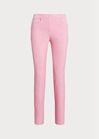 Růžové dámské sportovní kalhoty Ralph Lauren GolfStretch