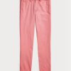 Růžové pánské kalhoty Ralph Lauren Stretch Slim Fit Chino
