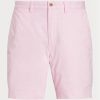 Růžové pánské šortky Ralph Lauren Stretch Straight Fit Chino Růžové pánské šortky Ralph Lauren Stretch Straight Fit Chino