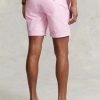 Růžové pánské šortky Ralph Lauren Stretch Straight Fit Chino Růžové pánské šortky Ralph Lauren Stretch Straight Fit Chino