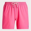 Růžové pánské šortky Ralph Lauren Traveler Swimming Trunk Růžové pánské šortky Ralph Lauren Traveler Swimming Trunk