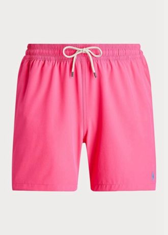 Růžové pánské šortky Ralph Lauren Traveler Swimming Trunk