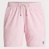 Růžové pánské šortky Ralph Lauren Traveler Swimming Trunk Růžové pánské šortky Ralph Lauren Traveler Swimming Trunk
